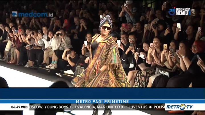 Demi Nelayan Palu, Menteri Susi Berlenggak-lenggok di JFW 2019