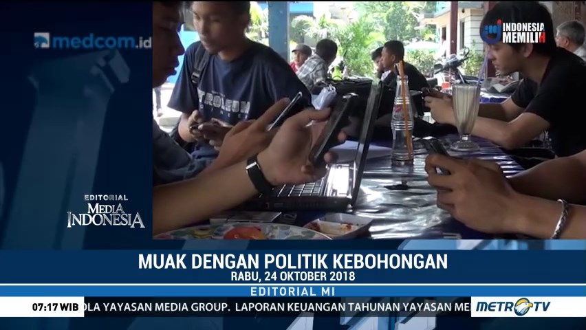 Muak dengan Politik Kebohongan