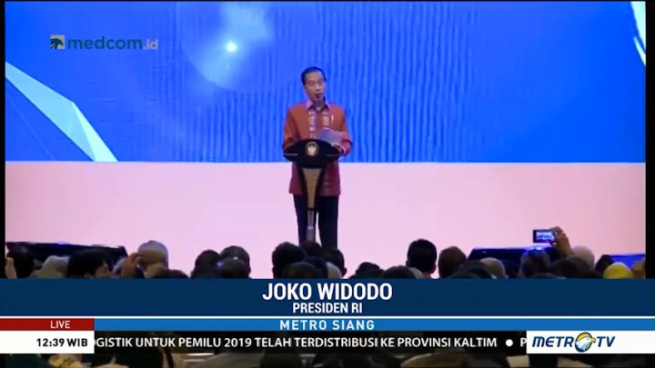 Jokowi Buka Trade Expo Indonesia 2018