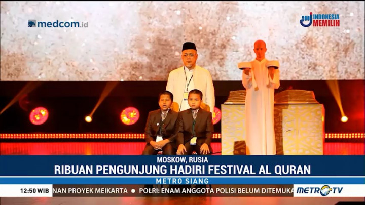 Dua Hafiz Cilik Indonesia Tampil di MTQ Internasional Moskow