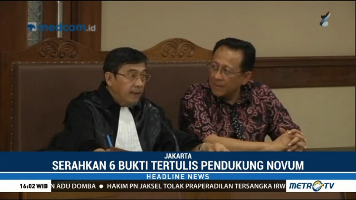 Sidang PK, Irman Gusman Serahkan Enam Bukti Tertulis Pendukung Novum