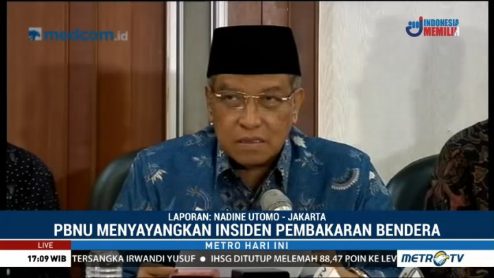 PBNU Sayangkan Peristiwa Pembakaran Bendera HTI