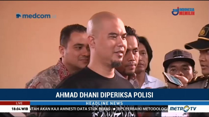 Terkait Kasus Penipuan, Ahmad Dhani Penuhi Panggilan Polda Jatim
