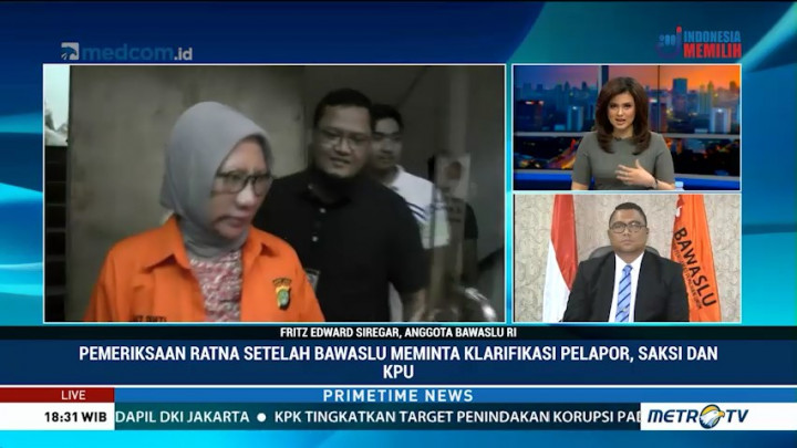 Bawaslu akan Umumkan Putusan Kasus Ratna Besok