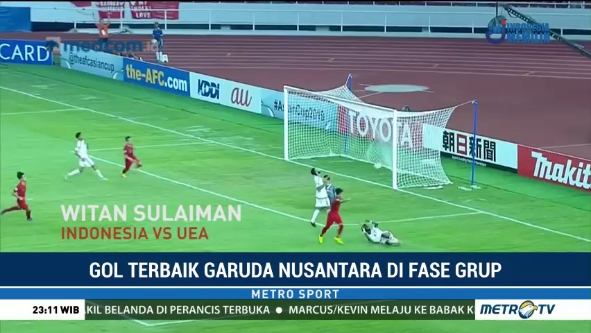 Lima Gol Terbaik Garuda Nusantara di Fase Grup