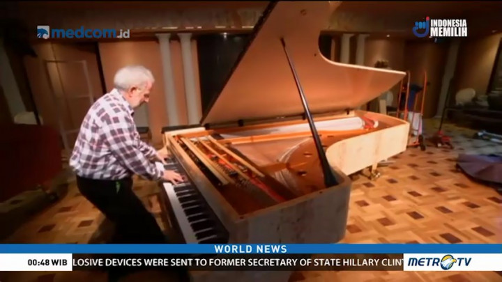 World's First 108 Key Piano