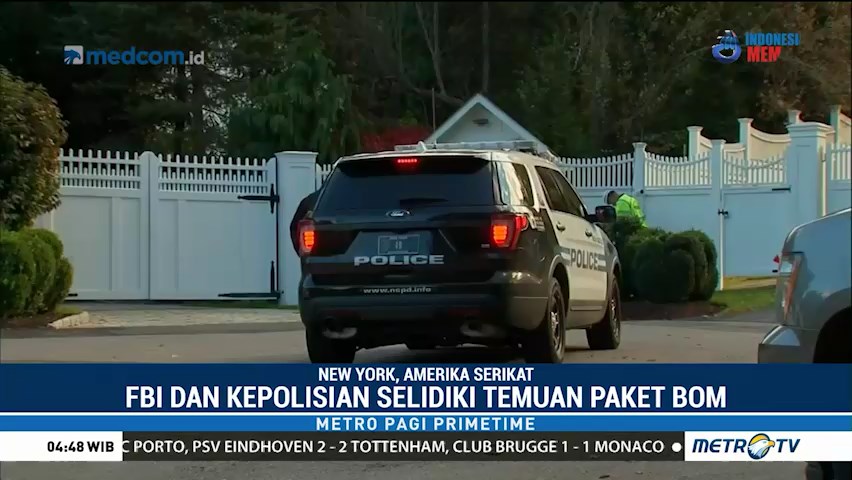 Hillary dan Obama Dikirimi Paket Diduga Bom