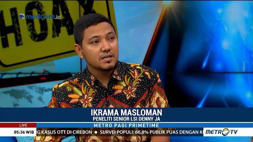 Kasus Ratna Sarumpaet Berdampak ke Elektabilitas Prabowo-Sandi