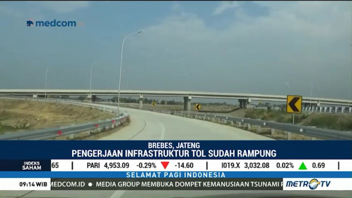 Tol Pejagan-Pemalang Seksi III & IV Beroperasi Akhir Bulan Ini