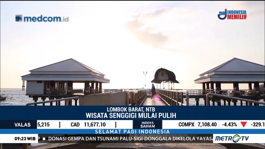 Sektor Pariwisata Senggigi Berdenyut Kembali Pascagempa