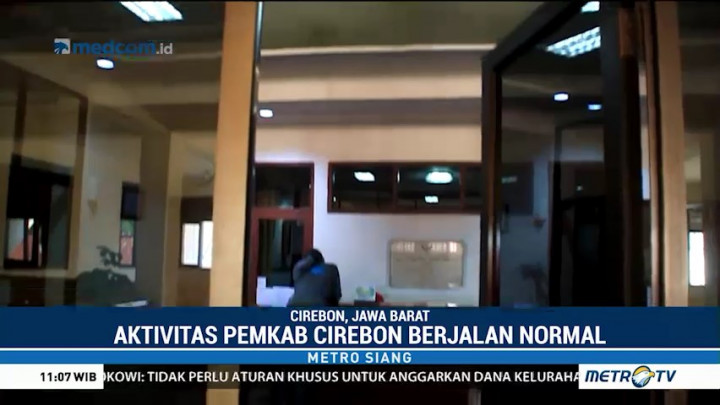 Aktivitas Pemkab Cirebon Berjalan Normal Pasca-OTT KPK