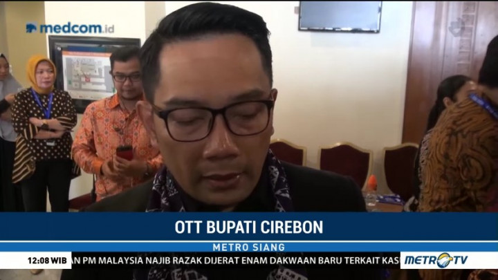 Bupati Cirebon Terjaring OTT KPK, Ridwan Kamil Prihatin