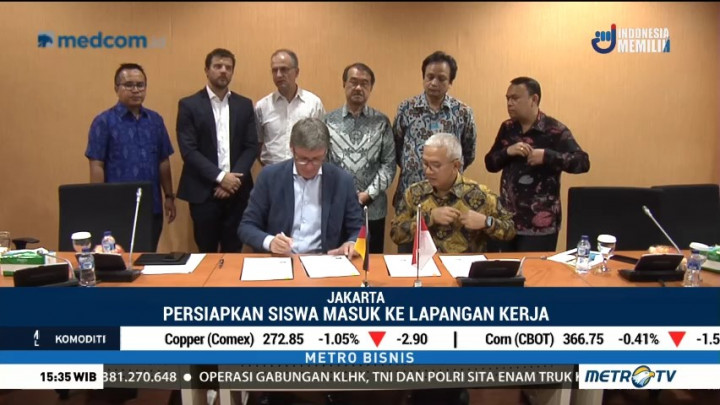 RI-Jerman Resmi Jalin Kerja Sama Vokasi