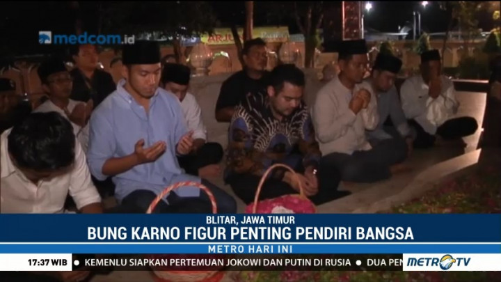 Prananda Paloh Ziarah ke Makam Bung Karno