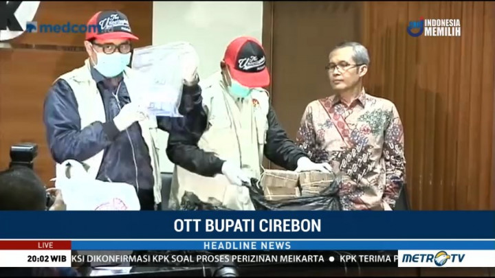 KPK Tetapkan Bupati Cirebon sebagai Tersangka Suap