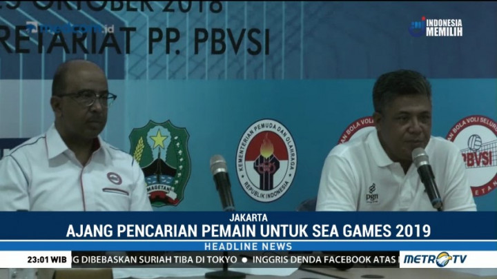 PBVSI Berburu Atlet SEA Games Lewat PGN Livoli 2018