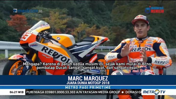 Marquez Bicara Soal Gelar Juara MotoGP 2018