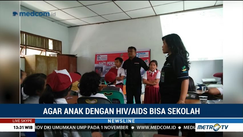 Agar Anak dengan HIV/AIDS Bisa Sekolah