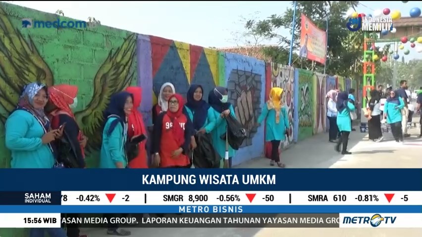 Warna-warni Kampung Wisata UMKM di Cilegon