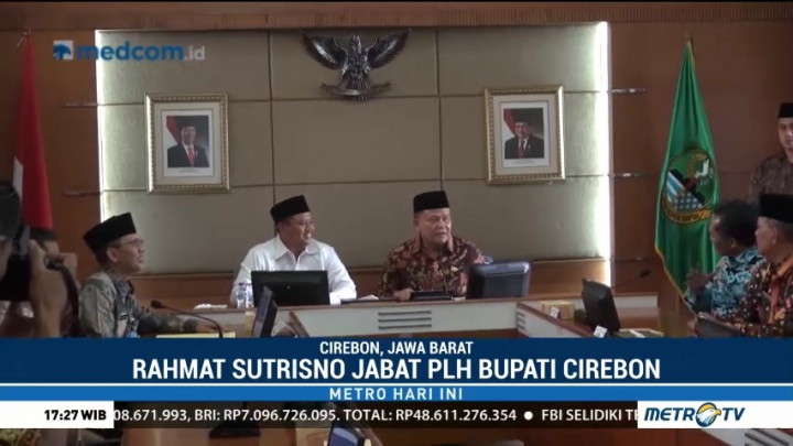 Rahmat Sutrisno Jadi Plh Bupati Cirebon