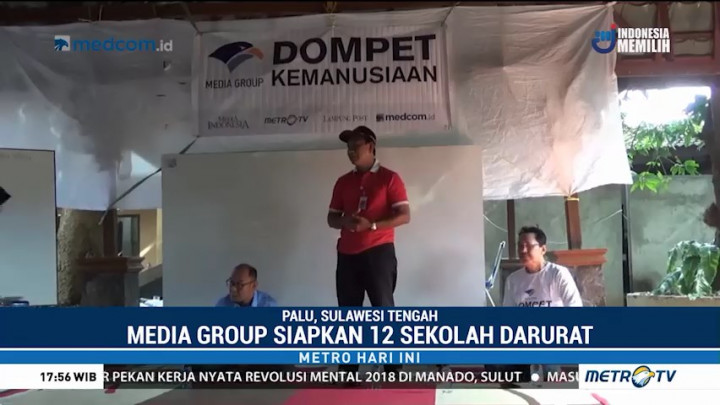 Media Group Gelar Pelatihan Relawan Guru untuk Sekolah Darurat