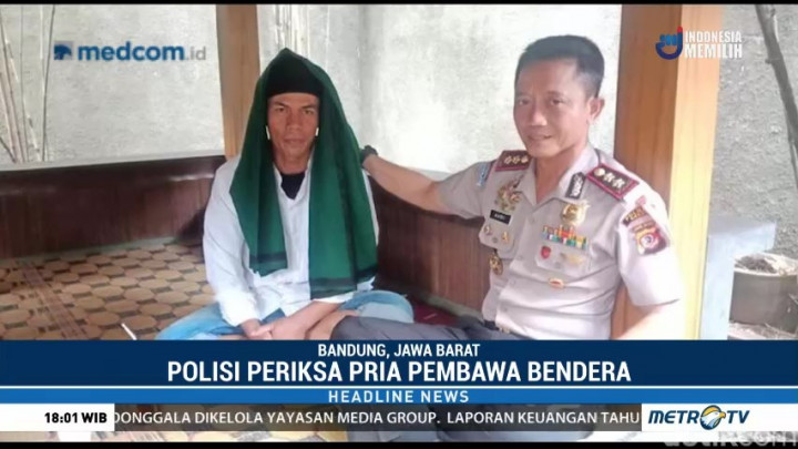 Bendera HTI yang Dibakar Dibeli via Online