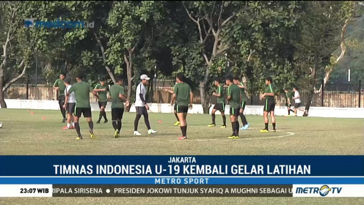 Timnas U-19 Fokus Asah Taktik Jelang Laga Lawan Jepang