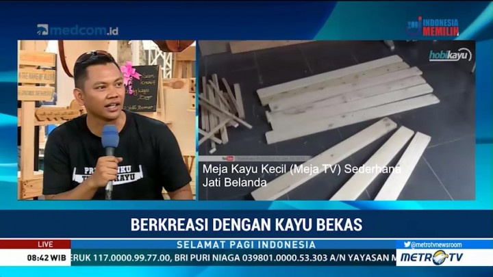 Berkreasi dengan Kayu Bekas (2)