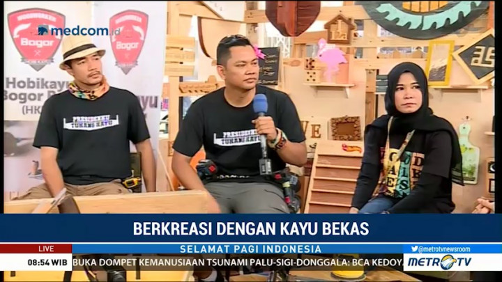 Berkreasi dengan Kayu Bekas (3)