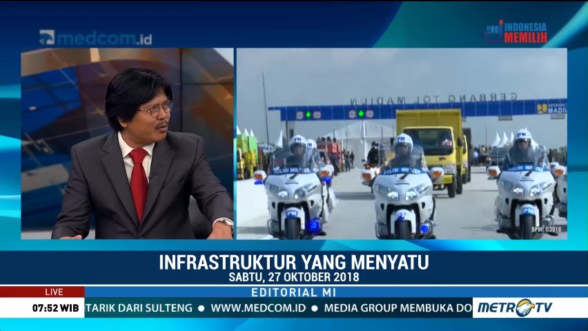 Bedah Editorial: Infrastruktur yang Menyatu