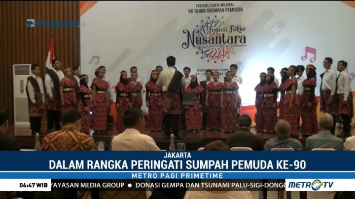 Peringati Sumpah Pemuda, 56 Perguruan Tinggi Ikuti Lomba Paduan Suara