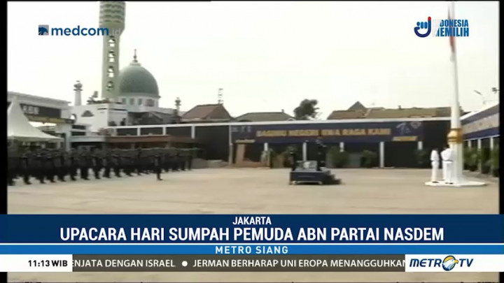 Akademi Bela Negara NasDem Gelar Upacara Sumpah Pemuda