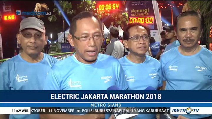 Electric Jakarta Marathon Kembali Digelar