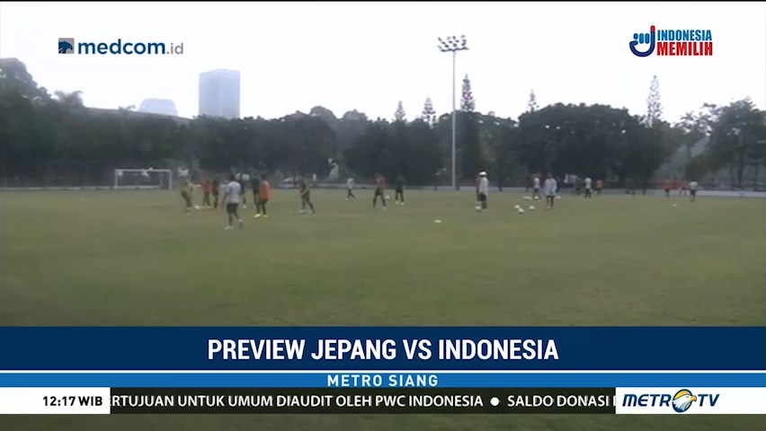 Preview Indonesia vs Jepang