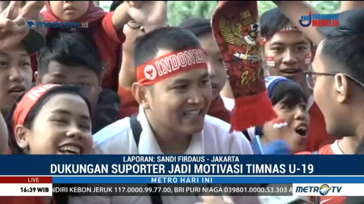 Antusiasme Suporter Timnas U-19