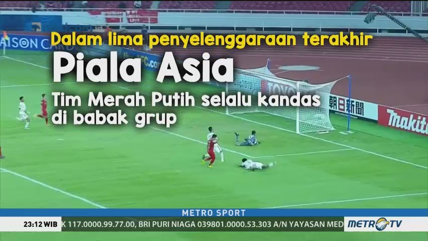 Data dan Fakta Garuda Nusantara di Piala Asia U-19