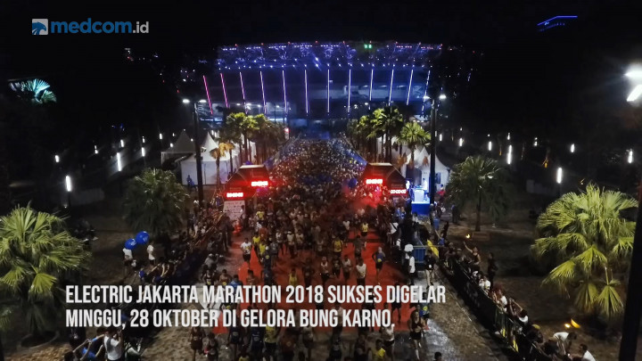 Electric Jakarta Marathon 2018 Sukses Digelar
