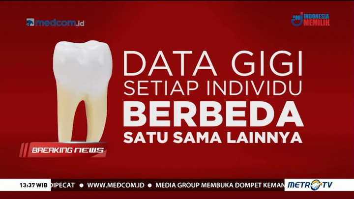 Ini Metode Identifikasi Primer pada Gigi