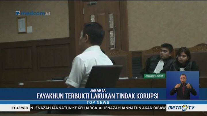 Kasus Suap Bakamla, Fayakhun Dituntut 10 Tahun Penjara