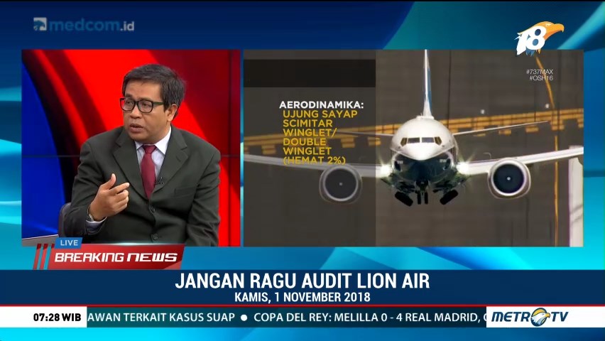 Bedah Editorial MI: Jangan Ragu Audit Lion Air