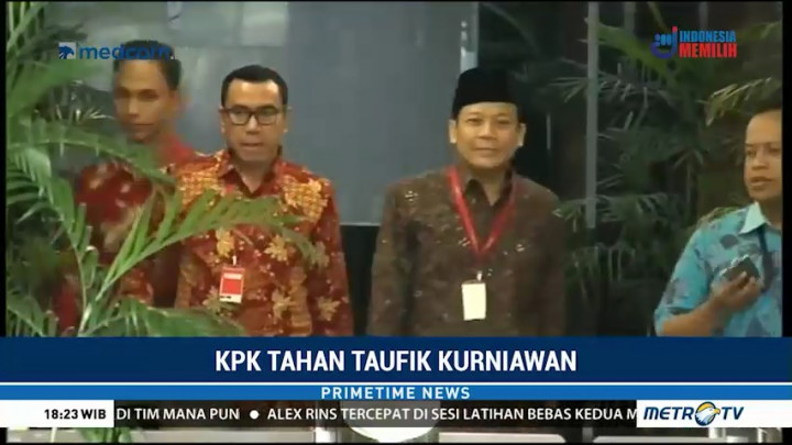 Wakil Ketua DPR Taufik Kurniawan Ditahan