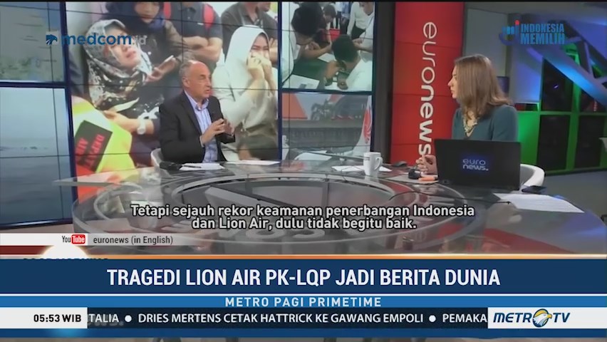 Tragedi Lion Air PK-LQP Jadi Berita Dunia