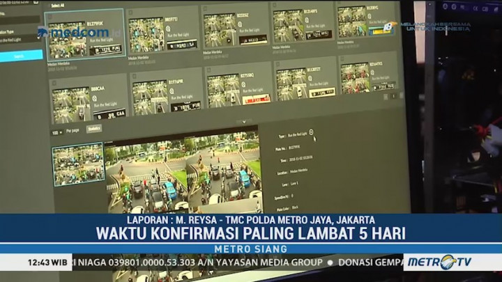 Tilang Elektronik Mulai Berlaku di Jakarta, Simak Aturannya