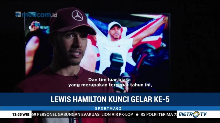 Hamilton Kunci Gelar Juara Dunia F1 2018