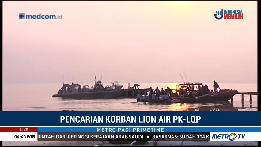Ini Fokus Pencarian Lion Air PK-LQP Hari Ketujuh