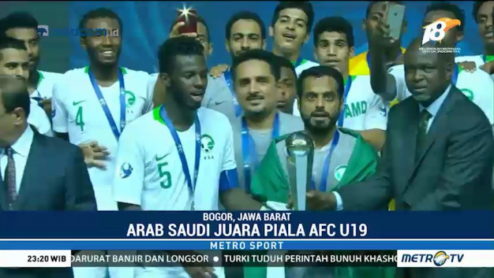 Kalahkan Korsel, Timnas Arab Saudi Juarai Piala Asia U-19 2018