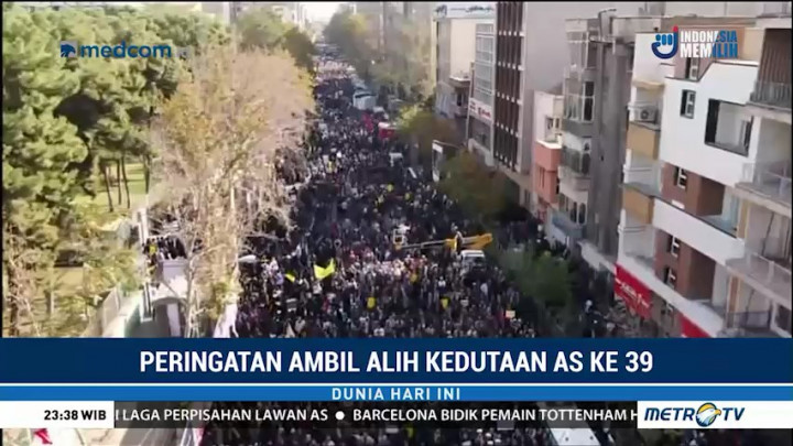 Peringatan Pengambilalihan Kedutaan AS ke-39 di Iran