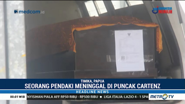 Seorang Pendaki Asal Bandung Tewas Tertimpa Batu di Cartenz