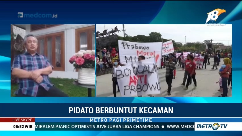 Pidato Berbuntut Kecaman (2)