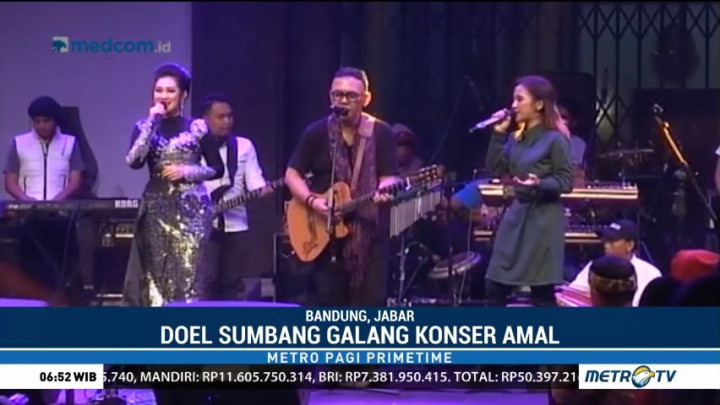 Doel Sumbang Gelar Konsel Amal untuk Sulawesi Tengah